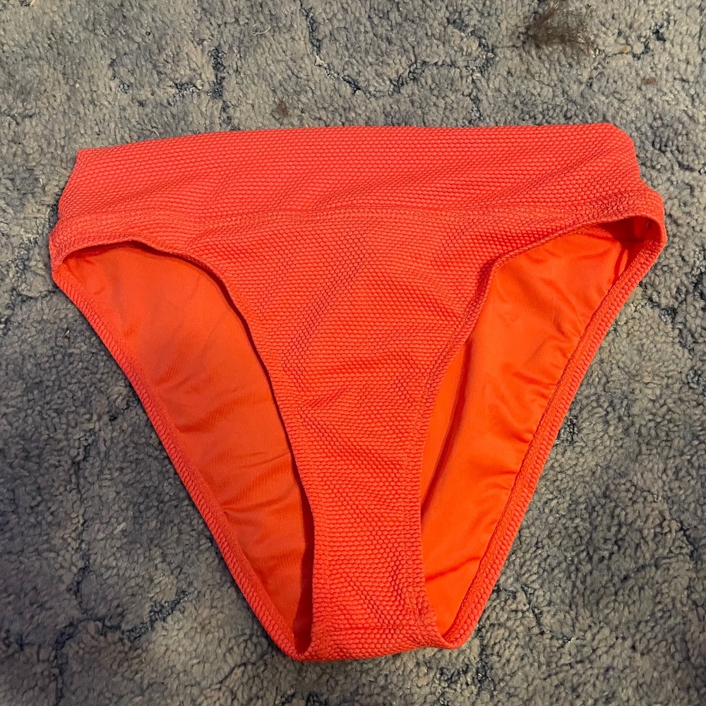 Orange bikini bottom
